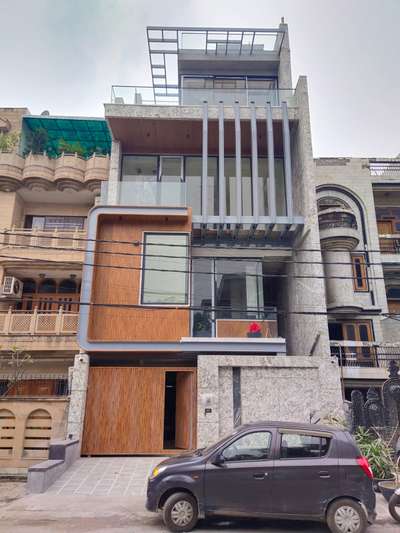 Exterior Designs by Building Supplies Hamid  khan, Delhi | Kolo
