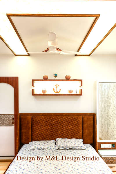 Ceiling, Furniture, Lighting, Storage, Bedroom Designs by Interior Designer Rahul Lodhi, Indore | Kolo