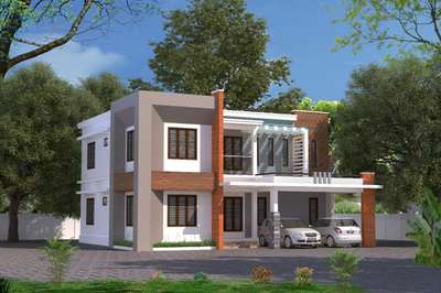 Exterior Designs by Civil Engineer 🅷︎🅾︎🅼︎🅴︎ 🅳︎🅴︎🆂︎🅸︎🅶︎🅽︎ 🆆︎🅾︎🆁︎🅻︎🅳︎, Pathanamthitta | Kolo