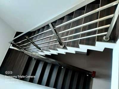 Staircase Designs by Fabrication & Welding Kiran Prakash, Alappuzha | Kolo
