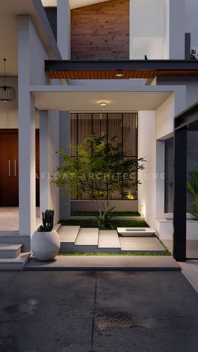 Exterior, Lighting Designs by Architect Afloat Architecture , Kozhikode | Kolo