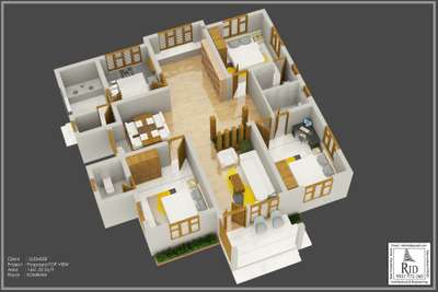 Plans Designs by Civil Engineer rishad pariyaran, Palakkad | Kolo