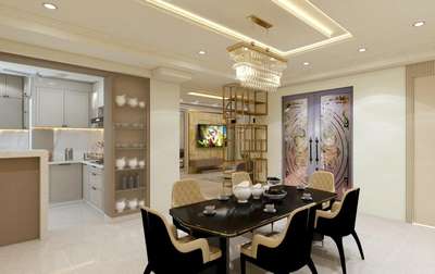 Furniture, Dining, Lighting, Table Designs by Interior Designer Neha Negi, Delhi | Kolo