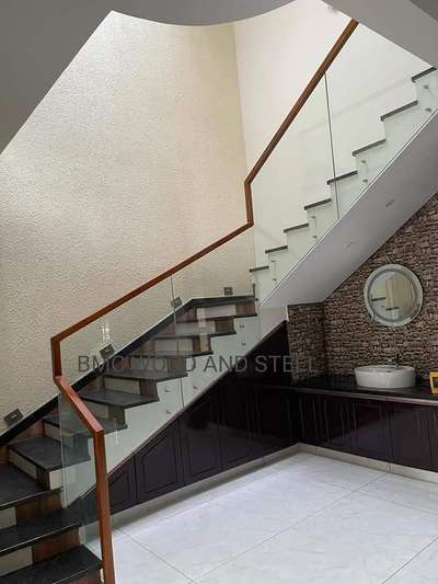 Staircase Designs by Interior Designer basheer kunnath, Malappuram | Kolo