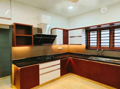 Kitchen, Lighting, Storage Designs by Interior Designer Joseph  lifory, Thiruvananthapuram | Kolo
