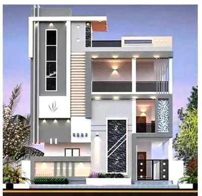 Exterior Designs by Contractor Narendra Solanki, Bhopal | Kolo