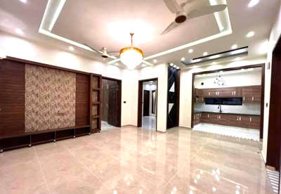 Ceiling, Lighting, Living, Storage, Kitchen Designs by Contractor RR construction, Delhi | Kolo