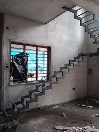 Staircase Designs by Fabrication & Welding jubin kk, Wayanad | Kolo