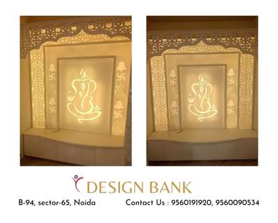 Lighting, Prayer Room, Storage Designs by Building Supplies Renu Sharma, Gautam Buddh Nagar | Kolo