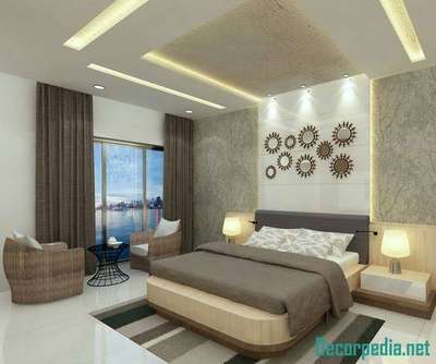 Ceiling, Lighting, Furniture, Bedroom Designs by Contractor Pradeep Kumar yadav, Delhi | Kolo