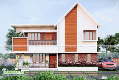 Exterior Designs by 3D & CAD MUHAMED NIZAR, Ernakulam | Kolo