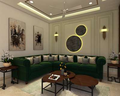 Living, Furniture, Lighting, Table Designs by Contractor Wasim Khan, Delhi | Kolo