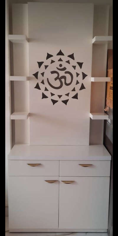 Prayer Room, Storage Designs by Building Supplies Anshu kumar, Gurugram | Kolo