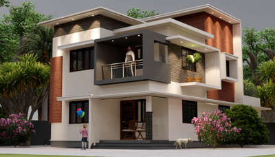 Exterior, Lighting Designs by Civil Engineer Sharon O, Malappuram | Kolo