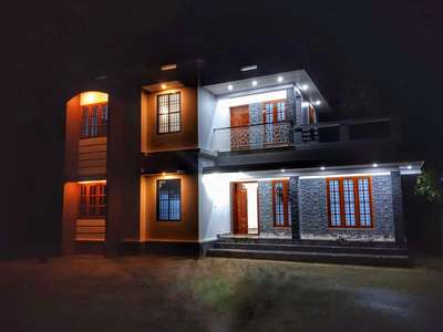 Exterior, Lighting Designs by Civil Engineer Radhakrishnan  Radhakrishnan , Ernakulam | Kolo