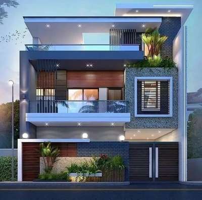 Exterior, Lighting Designs by Civil Engineer Dinesh Saini, Jaipur | Kolo