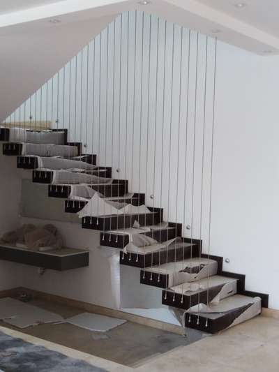 Staircase Designs by Contractor vineesh vamadevan, Pathanamthitta | Kolo