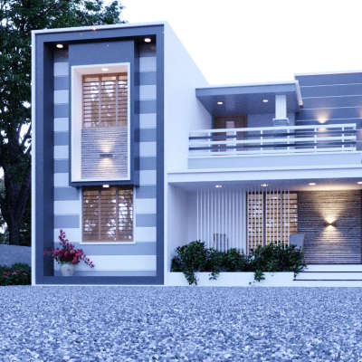 Exterior Designs by Civil Engineer sreeraj  R, Kollam | Kolo