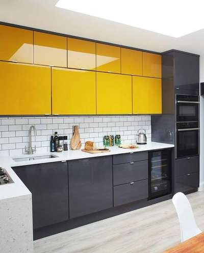 Kitchen, Storage Designs by Contractor Shashi Antil, Sonipat | Kolo
