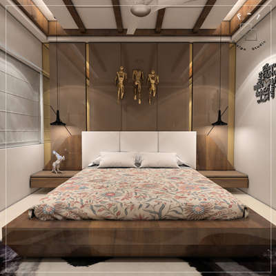 Furniture, Bedroom, Wall, Storage Designs by Interior Designer Id Yogi Jangid, Jaipur | Kolo