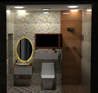 Bathroom Designs by 3D & CAD SPYRO INTERNATIONAL, Alappuzha | Kolo