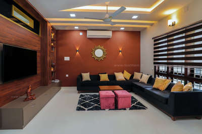 Furniture, Lighting, Living, Ceiling, Storage, Table Designs by Architect Monnaie Architects And Interiors, Palakkad | Kolo