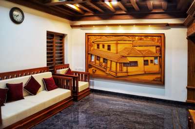Living, Furniture Designs by Contractor Shibu Andaladi, Palakkad | Kolo