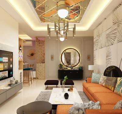 Furniture, Lighting, Living, Table, Storage Designs by Contractor Sadab Khan, Ghaziabad | Kolo