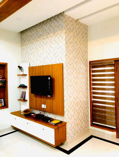 Living, Storage, Window Designs by Interior Designer interior works  roofing shingles work, Malappuram | Kolo