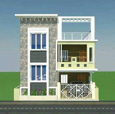 Exterior Designs by Painting Works    Narendra chajji, Indore | Kolo
