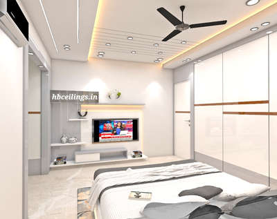 Ceiling, Furniture, Storage, Bedroom Designs by Contractor HB Ceilings, Gautam Buddh Nagar | Kolo