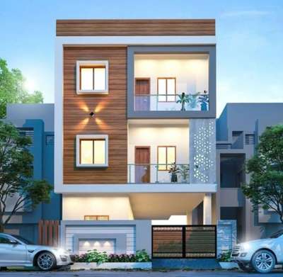 Exterior Designs by Civil Engineer S👷 R 👷, Dewas | Kolo