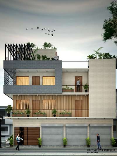 Exterior Designs by 3D & CAD Kamran  saifi, Delhi | Kolo