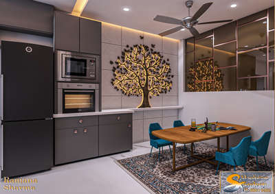 Kitchen, Lighting, Storage Designs by Civil Engineer Er Sandeep kumar, Indore | Kolo