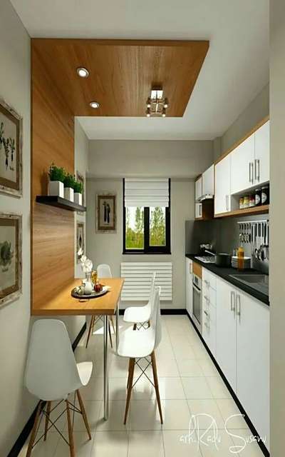 Kitchen, Lighting, Furniture, Storage, Ceiling Designs by Contractor HA  Kottumba , Kasaragod | Kolo