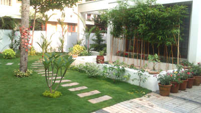 Exterior Designs by Gardening & Landscaping Reji RR, Thiruvananthapuram | Kolo