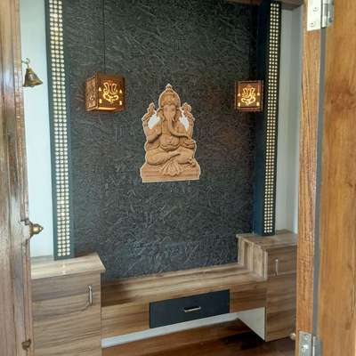 Prayer Room Designs by Carpenter Abhilash J, Thiruvananthapuram | Kolo