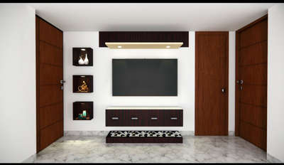 Living, Storage Designs by Architect Arya  Vivek, Kollam | Kolo