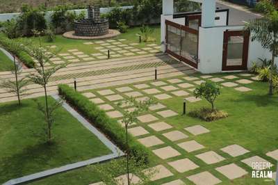 Outdoor Designs by Gardening & Landscaping Green Realm  Landscape, Thrissur | Kolo