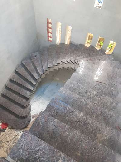 Staircase Designs by Flooring Sandra Sunil, Alappuzha | Kolo