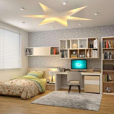 Furniture, Lighting, Bedroom, Ceiling, Table, Storage Designs by Carpenter mohd arif, Pathanamthitta | Kolo