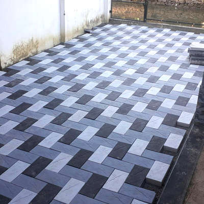 Flooring Designs by Building Supplies Anamika interlock and natural stone, Thiruvananthapuram | Kolo