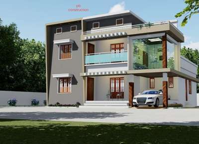 Exterior Designs by Contractor Akhil  Babu, Ernakulam | Kolo