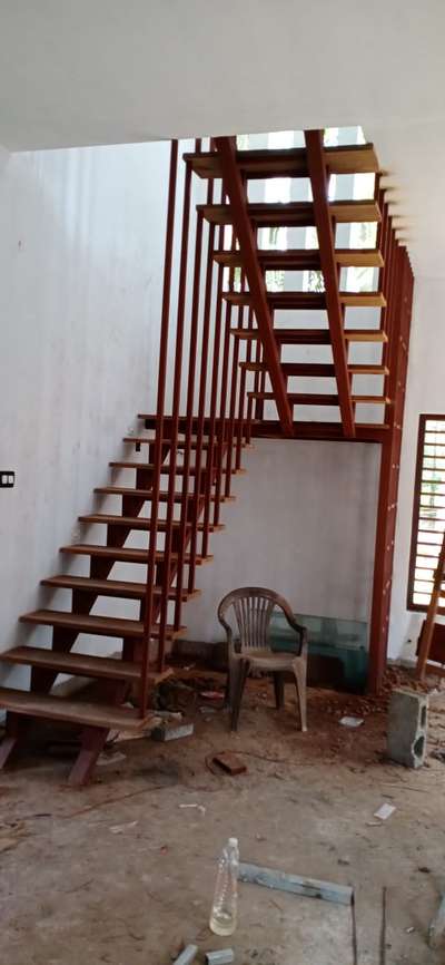 Staircase Designs by Carpenter Baijulal vava, Kozhikode | Kolo
