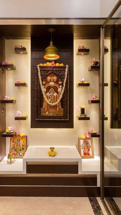 Prayer Room, Storage Designs by Carpenter Jitendra Rajawat, Jaipur | Kolo