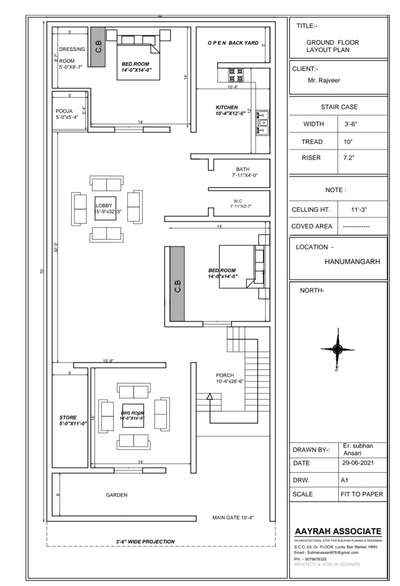 Plans Designs by Civil Engineer Subhan Ansari, Basah | Kolo