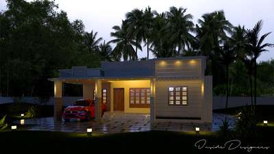Exterior, Lighting Designs by 3D & CAD Sujeesh TV, Kannur | Kolo