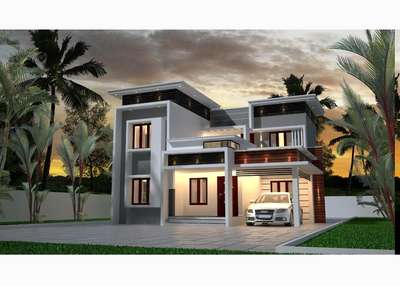 Exterior Designs by Contractor sujith kumar, Kollam | Kolo