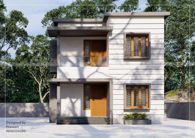 Exterior Designs by Civil Engineer Praveen Kunnath, Malappuram | Kolo