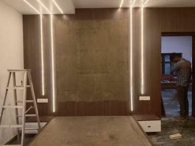 Wall, Lighting Designs by Carpenter Sanjeet Carpenter hindi, Thrissur | Kolo